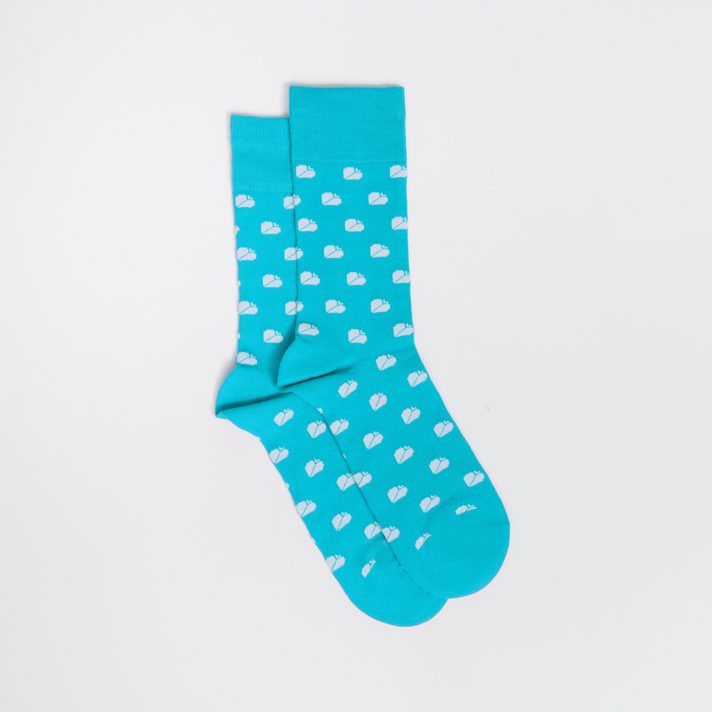 Chaussettes turquoise 2024